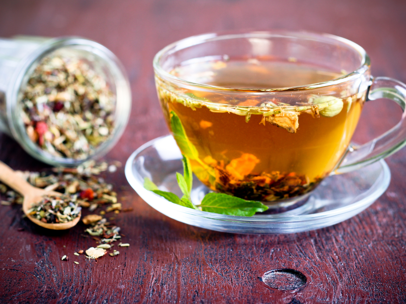 Macro whole hawthorn berry